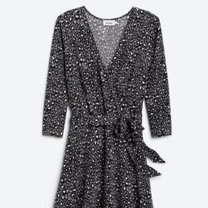 LEOTA Libby Faux Wrap Knit Dress